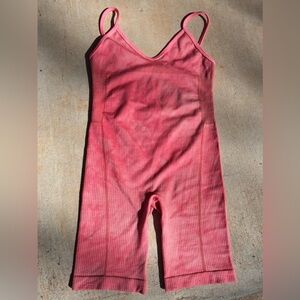 Nagnata Coral Ribbed All-In Suit